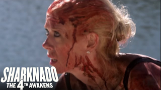 Tara Reid’s fate is revealed in a new <i>Sharknado 4</i> trailer